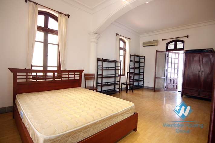 Rental house in Tay Ho - 4 bedrooms with balcony